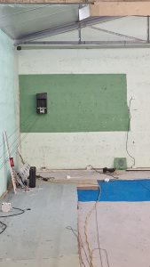 début chantier